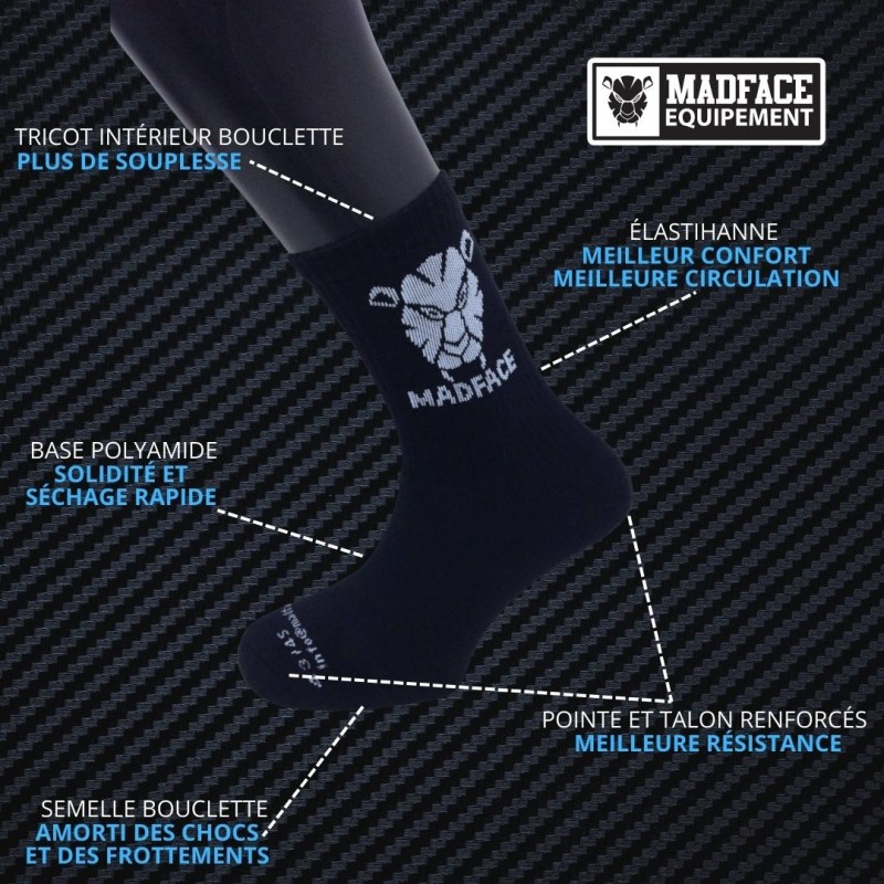 Socken Schafthöhe Mid