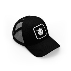 Casquette coton/filet avec patch
