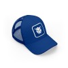 Cotton/mesh cap with patch