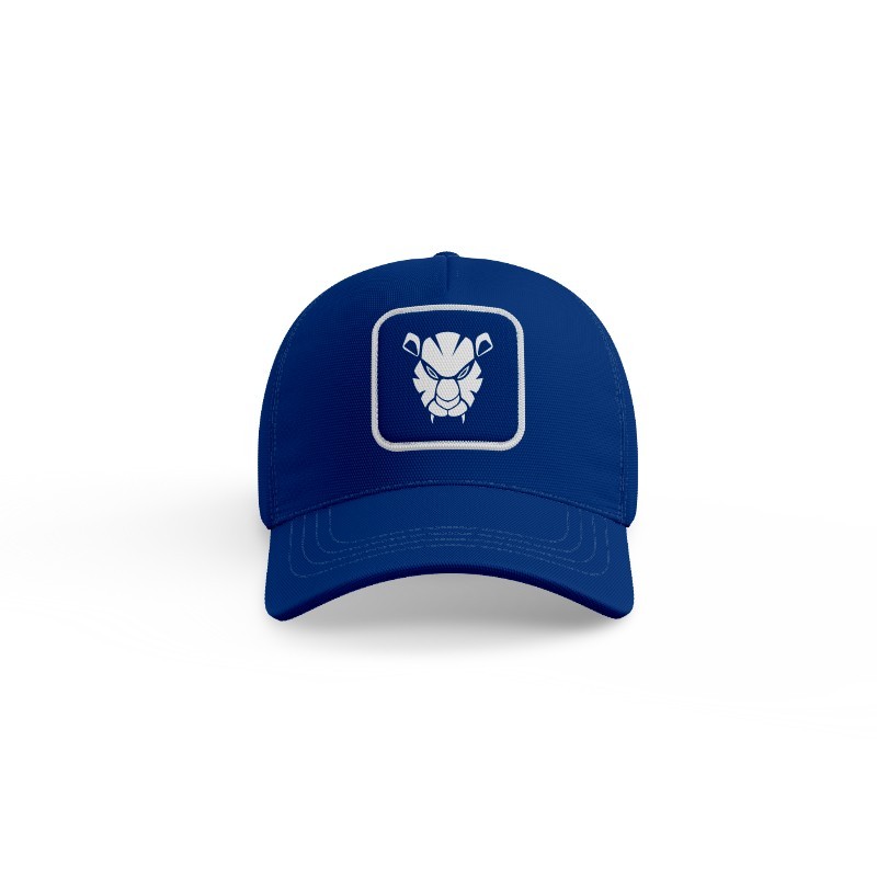 Cotton cap with patch