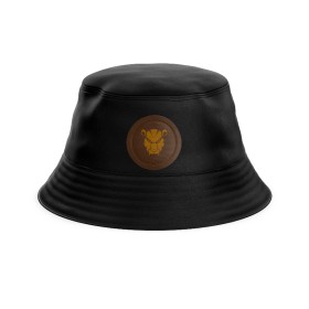 Cappello da pescatore con patch rotondo