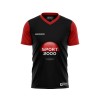 Camiseta de partido - Cuello de pico - Mangas cortas montadas