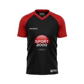 Camiseta de partido - Cuello de pico - Mangas cortas raglán