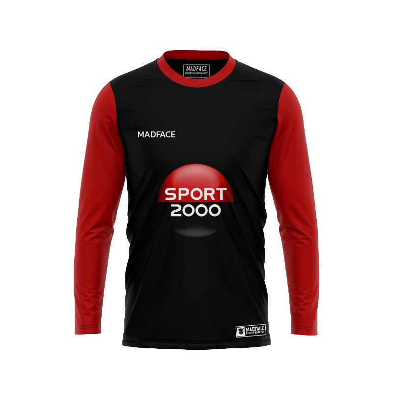 Camiseta de partido - Cuello redondo - Mangas largas montadas