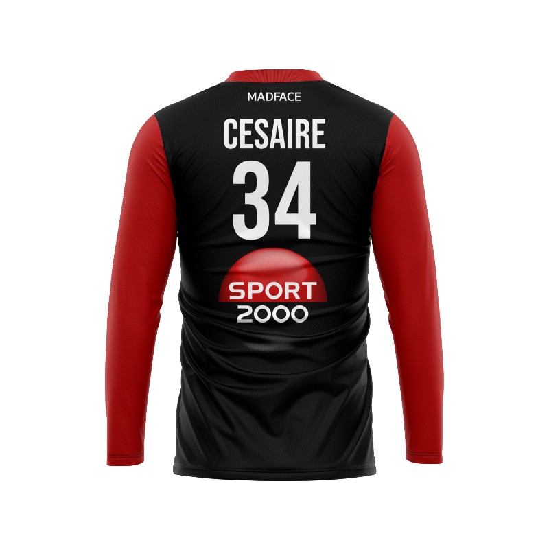 Match jersey - V-neck - Long set-in sleeves