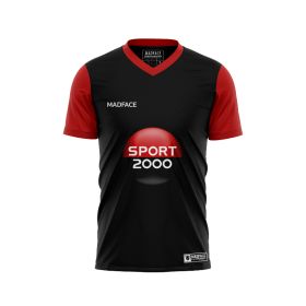 Tee-shirt sublimé - Col V - Manches montées