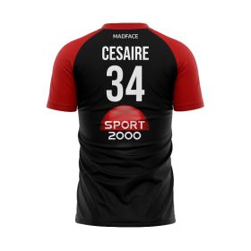 Tee-shirt sublimé - Col V - Manches raglan
