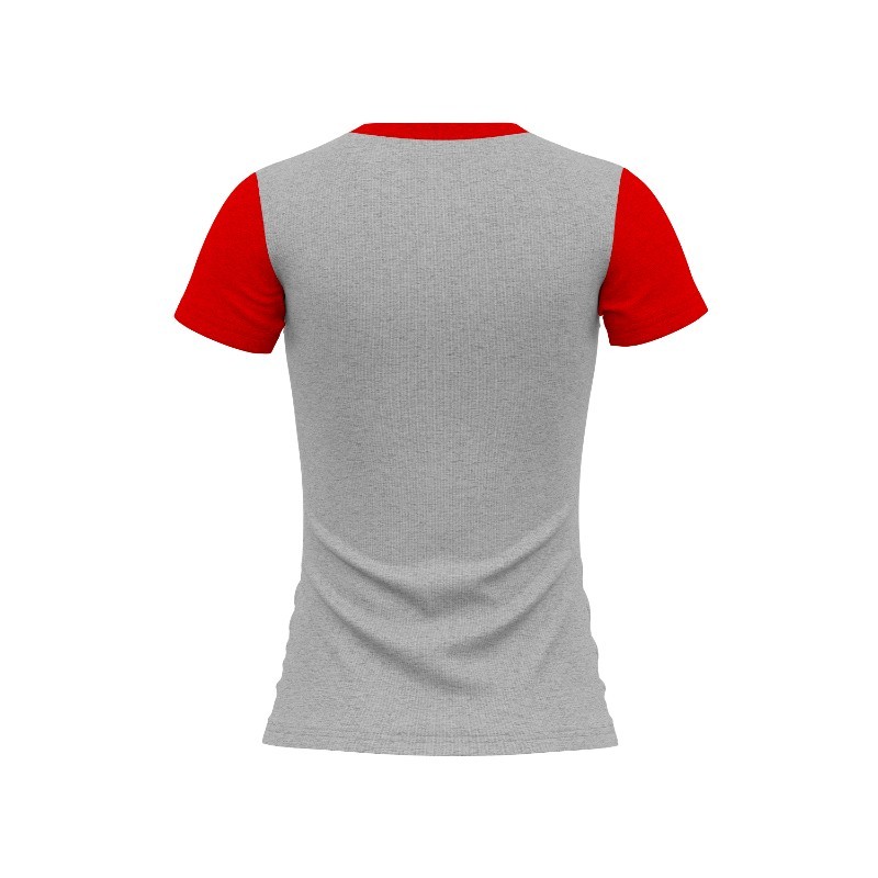 Tee-shirt chiné - Manches montées - Féminin