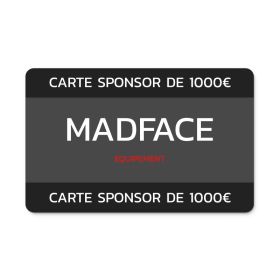 €1,000 sponsor card