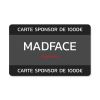 Carte sponsor 1000€