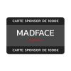 €1,000 sponsor card
