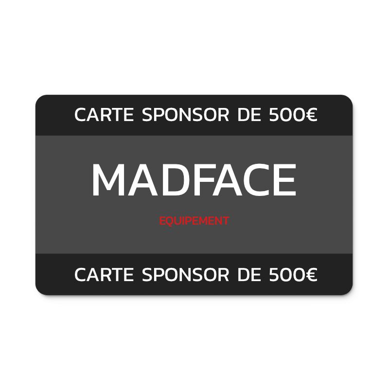 €500 sponsor card