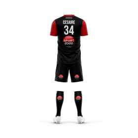 Set maglia da gara - Collo rotondo - Maniche corte a giro E pantaloncini