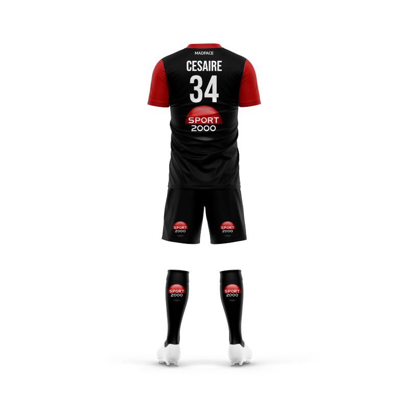 Match jersey set - Round neck - Short set-in sleeves AND shorts
