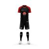 Set Match-Trikot - V-Ausschnitt - Kurze Raglanärmel UND Shorts
