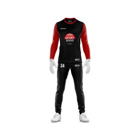 Goalkeeper jersey set - Round neck - Long set-in sleeves AND tracksuit bottoms