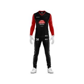 Goalkeeper jersey set - V-neck - Long set-in sleeves AND tracksuit bottoms