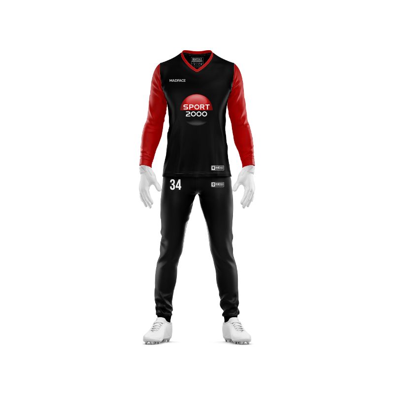 Goalkeeper jersey set - V-neck - Long set-in sleeves AND tracksuit bottoms