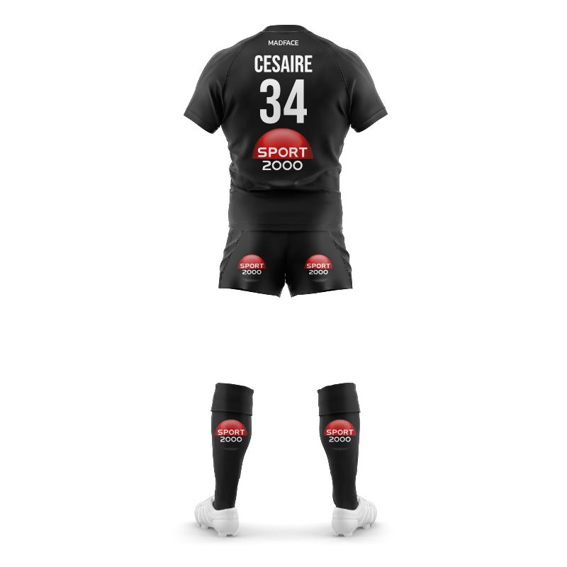 Maillot semi-moulant manches raglan
